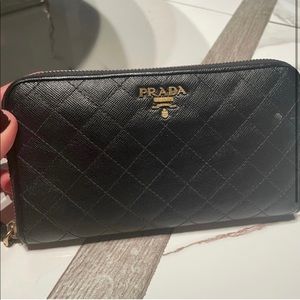 Authentic Prada wallet